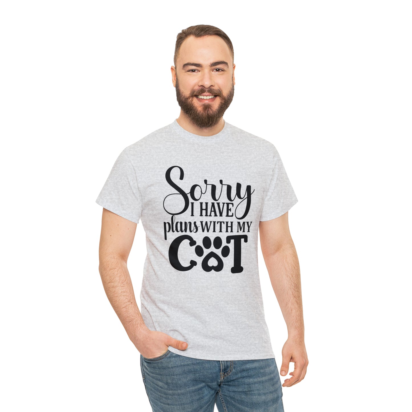 Sorry I have Plans with My Cat Unisex Tee