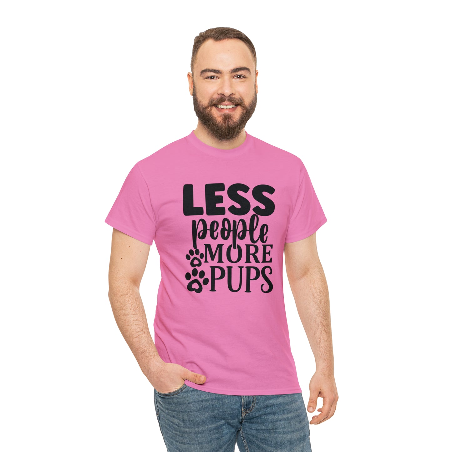 Less People More Pups Unisex Tee