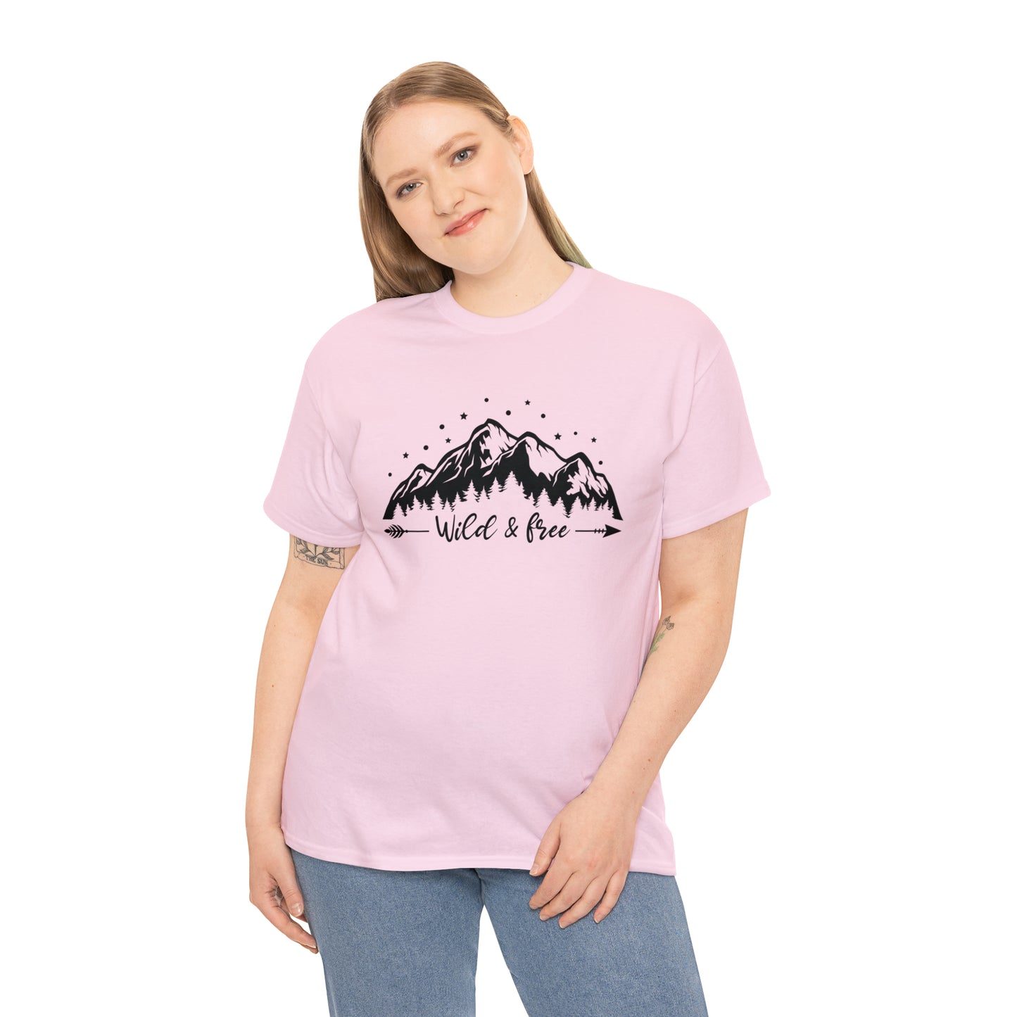 Wild and Free Mountains Tee