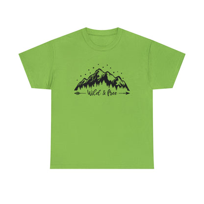 Wild and Free Mountains Tee