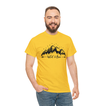 Wild and Free Mountains Tee