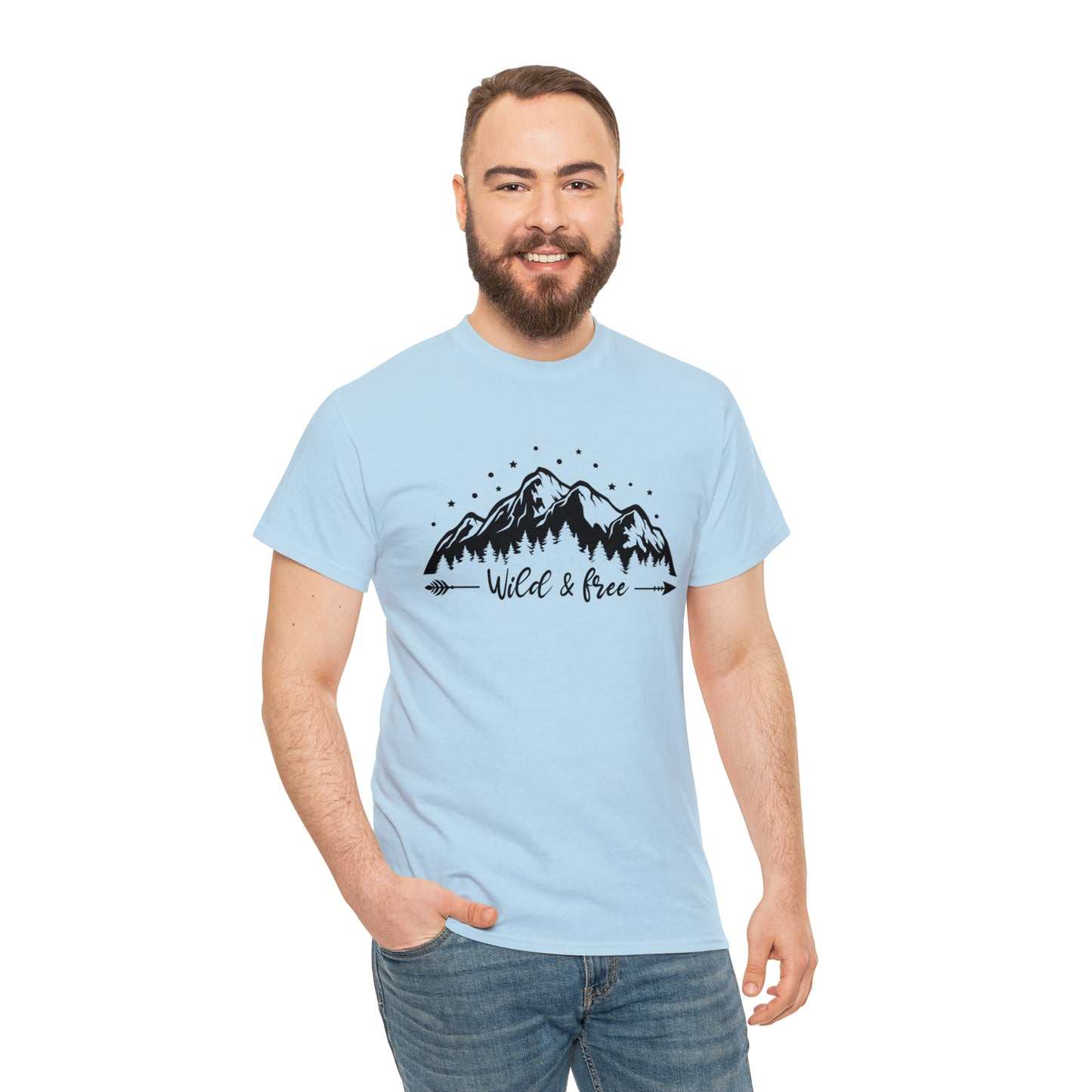 Wild and Free Mountains Tee